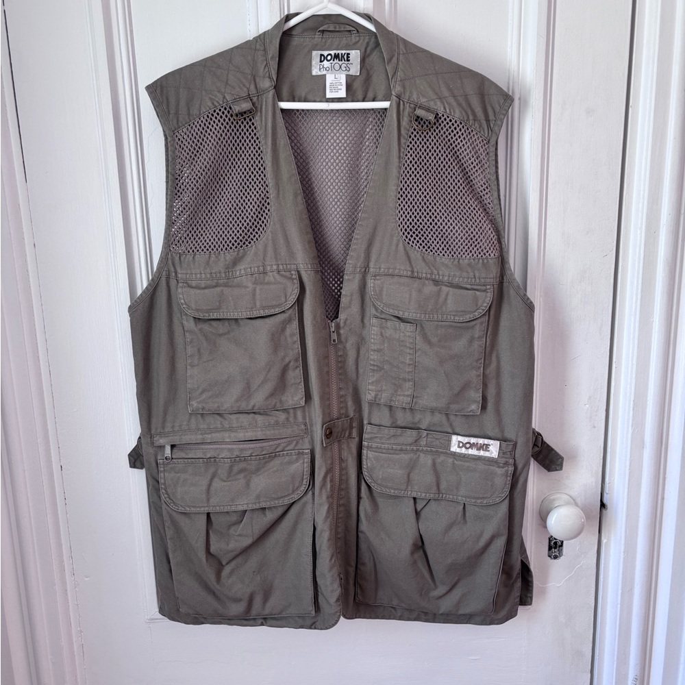 Vintage Men’s Domke PhoTogs Photographers Utility Vented Mesh Vest Large